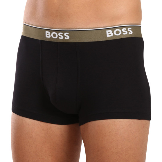 3PACK Herren Klassische Boxershorts BOSS schwarz (50517827 980)