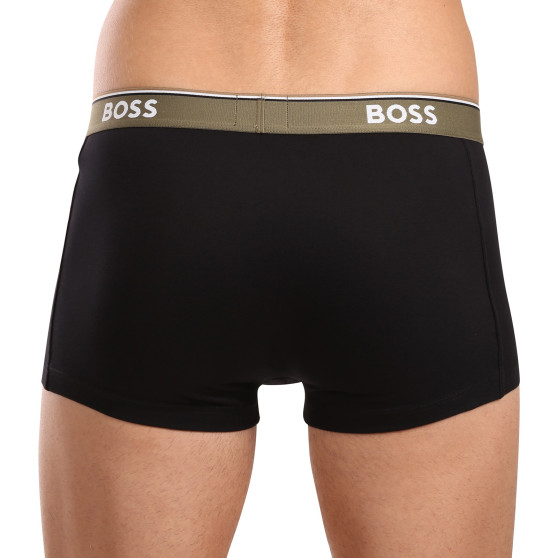 3PACK Herren Klassische Boxershorts BOSS schwarz (50517827 980)