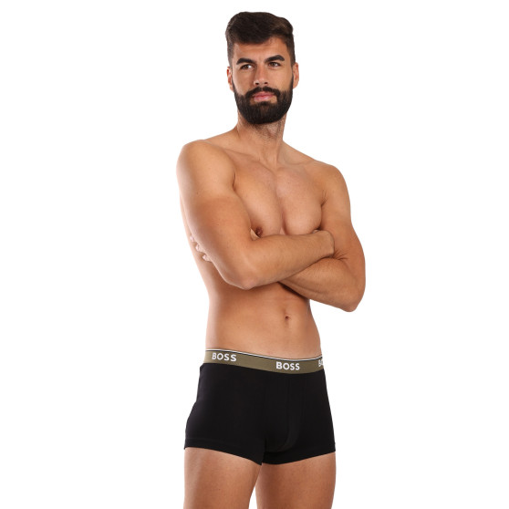 3PACK Herren Klassische Boxershorts BOSS schwarz (50517827 980)