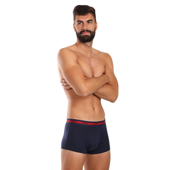 3PACK Herren Klassische Boxershorts HUGO mehrfarbig (50517883 970)