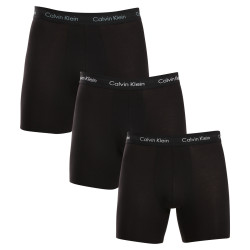 3PACK Herren Klassische Boxershorts Calvin Klein schwarz (NB1770A-Q5F)