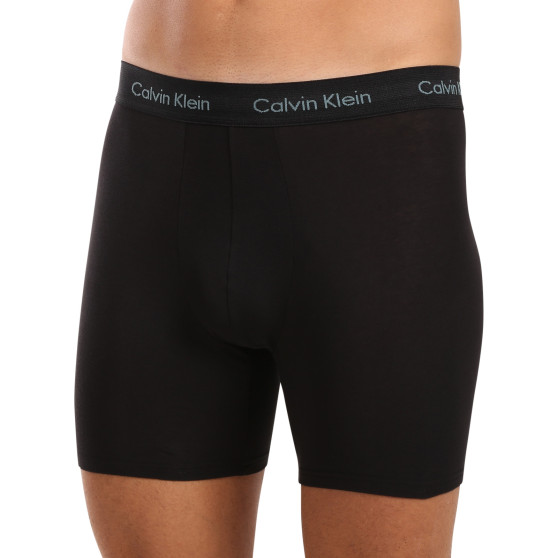 3PACK Herren Klassische Boxershorts Calvin Klein schwarz (NB1770A-Q5F)