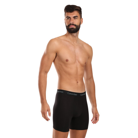 3PACK Herren Klassische Boxershorts Calvin Klein schwarz (NB1770A-Q5F)