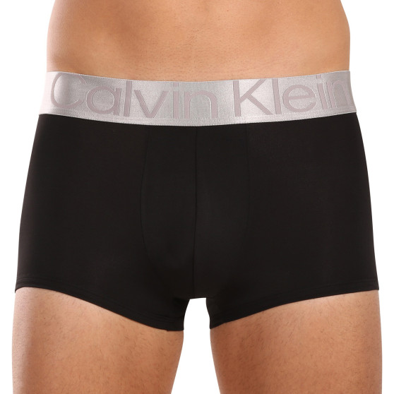 3PACK Herren Klassische Boxershorts Calvin Klein schwarz (NB3074A-QTE)