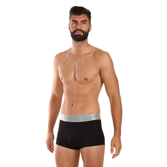 3PACK Herren Klassische Boxershorts Calvin Klein schwarz (NB3074A-QTE)