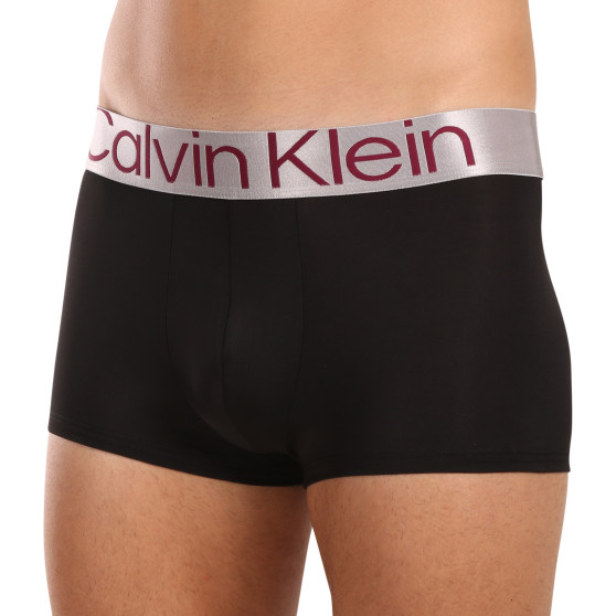 3PACK Herren Klassische Boxershorts Calvin Klein schwarz (NB3074A-MJ3)