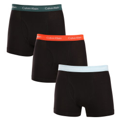 3PACK Herren Klassische Boxershorts Calvin Klein schwarz (NB2615A-NLS)