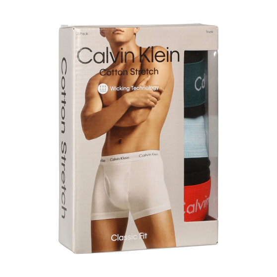 3PACK Herren Klassische Boxershorts Calvin Klein schwarz (NB2615A-NLS)