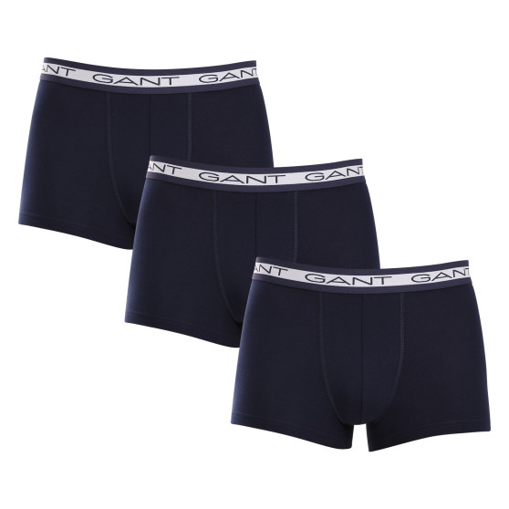 3PACKHerren Klassische Boxershorts Gant blau (900003053-410)