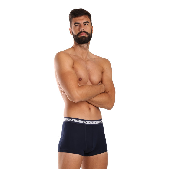 3PACKHerren Klassische Boxershorts Gant blau (900003053-410)