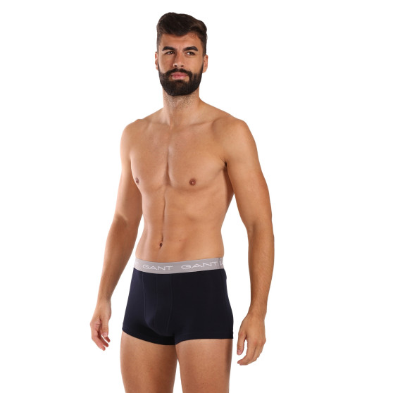 3PACK Herren Klassische Boxershorts Gant schwarz (902423003-649)