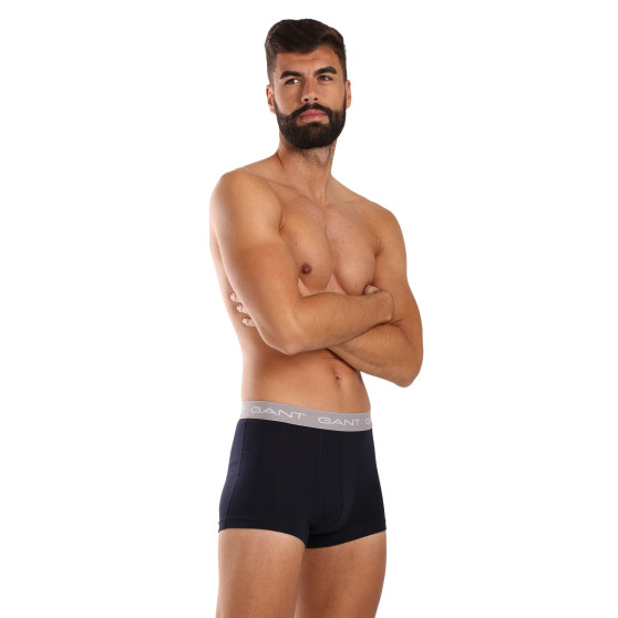 3PACK Herren Klassische Boxershorts Gant schwarz (902423003-649)