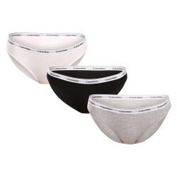 3PACK Damen Slips Calvin Klein mehrfarbig (QD5207E-MPI)