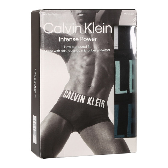 3PACK Herren Klassische Boxershorts Calvin Klein schwarz (NB3611A-Q1L)