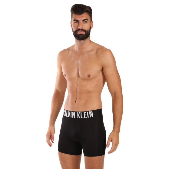 3PACK Herren Klassische Boxershorts Calvin Klein schwarz (NB3612A-Q1L)