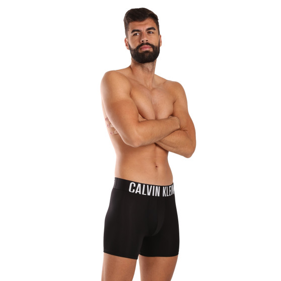 3PACK Herren Klassische Boxershorts Calvin Klein schwarz (NB3612A-Q1L)