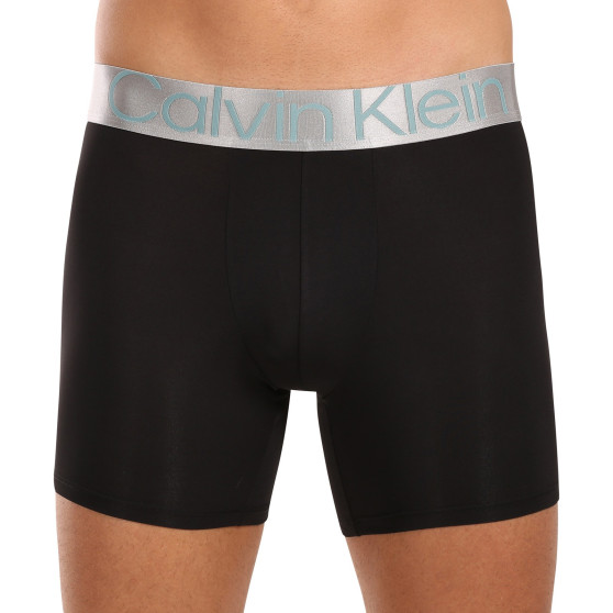 3PACK Herren Klassische Boxershorts Calvin Klein schwarz (NB3075A-QTE)