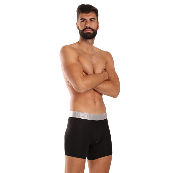 3PACK Herren Klassische Boxershorts Calvin Klein schwarz (NB3075A-QTE)