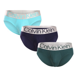 3PACK Herren Slips Calvin Klein mehrfarbig (NB3129A-N2M)