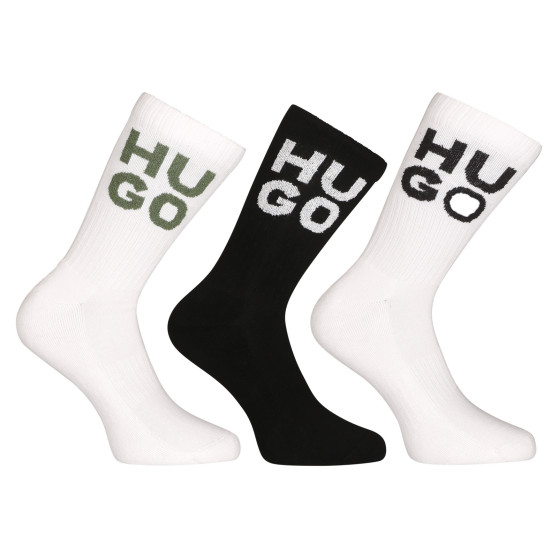 3PACK Socken HUGO lang mehrfarbig (50518606 100)