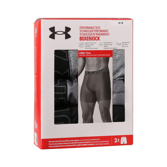 3PACK Herren Klassische Boxershorts Under Armour mehrfarbig (1383879 035)