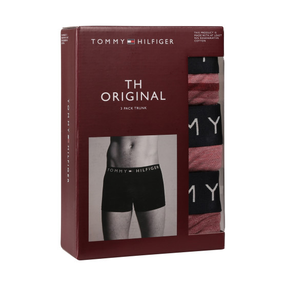 3PACK Herren Klassische Boxershorts Tommy Hilfiger mehrfarbig (UM0UM03399 0XO)