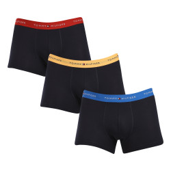 3PACK Herren Klassische Boxershorts Tommy Hilfiger dunkelblau (UM0UM02763 0WR)