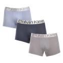 3PACK Herren Klassische Boxershorts Calvin Klein mehrfarbig (NB3130A-PZD)