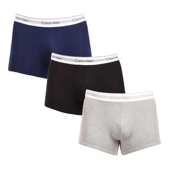 3PACK Herren Klassische Boxershorts Calvin Klein mehrfarbig (NB3953A-PS8)