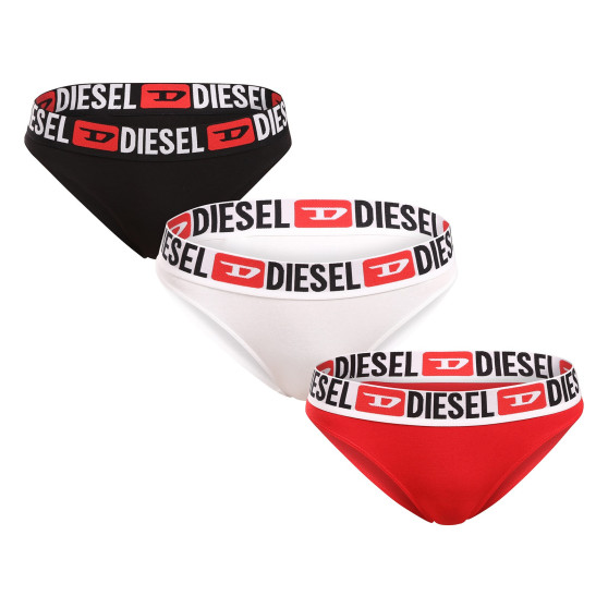 3PACK Damen Tangas Diesel mehrfarbig (00SE0K-0NJAP-E6207)