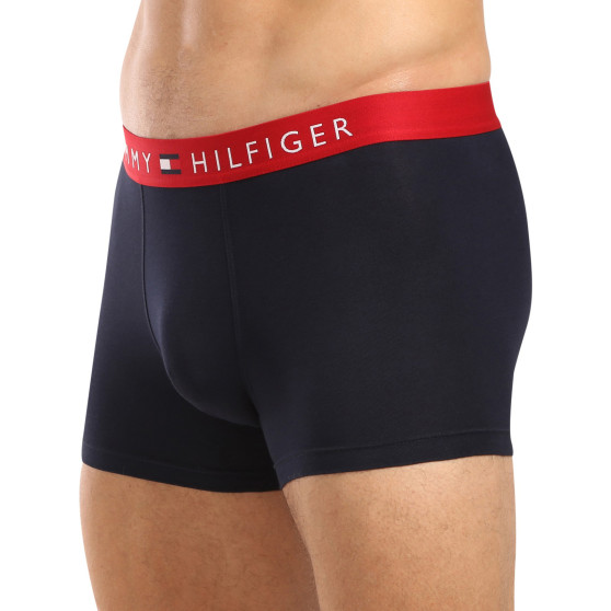 3PACK Herren Klassische Boxershorts Tommy Hilfiger dunkelblau (UM0UM03181 0R1)