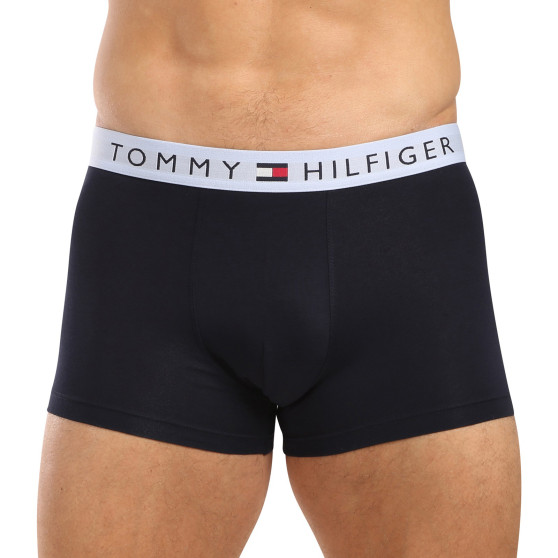 3PACK Herren Klassische Boxershorts Tommy Hilfiger dunkelblau (UM0UM03181 0R1)