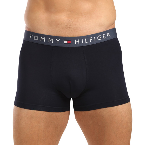 3PACK Herren Klassische Boxershorts Tommy Hilfiger dunkelblau (UM0UM03181 0R1)