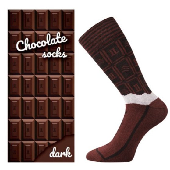 Lonka Herrensocken hoch mehrfarbig (Chocolate-dark)