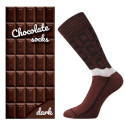 Lonka Herrensocken hoch mehrfarbig (Chocolate-dark)