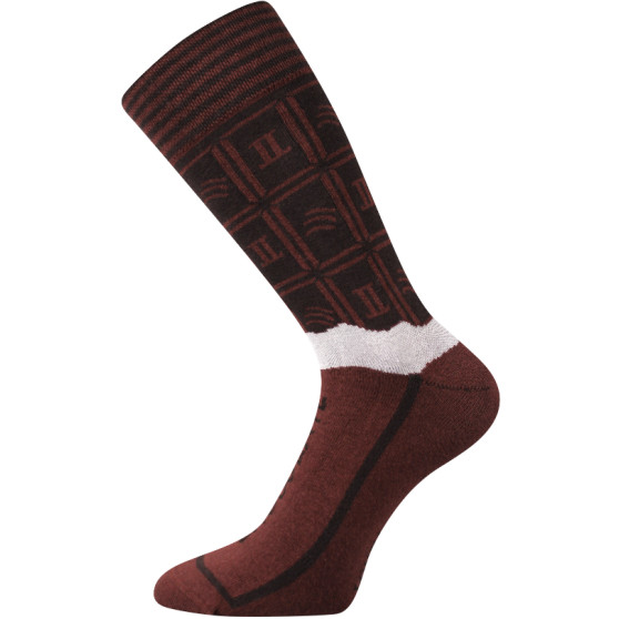 Lonka Herrensocken hoch mehrfarbig (Chocolate-dark)