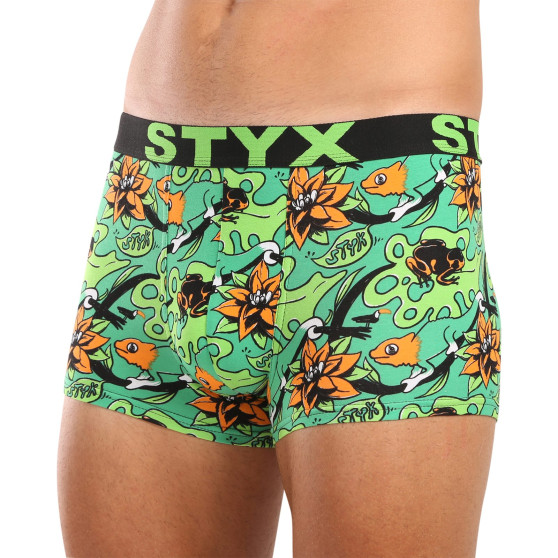 Styx Herren Boxershorts Kunstsport Gummi tropic (G1557)