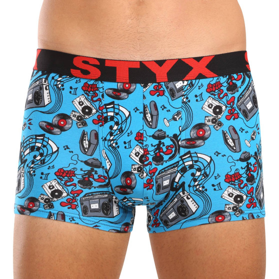 Styx Herren Boxershorts Kunst Sport Gummi Musik (G1558)