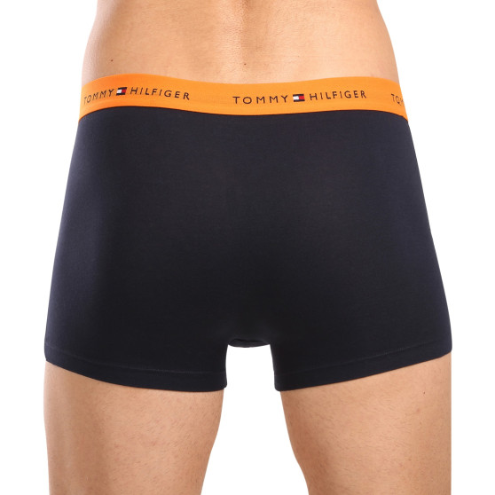 3PACK Herren Klassische Boxershorts Tommy Hilfiger dunkelblau (UM0UM02763 0T3)