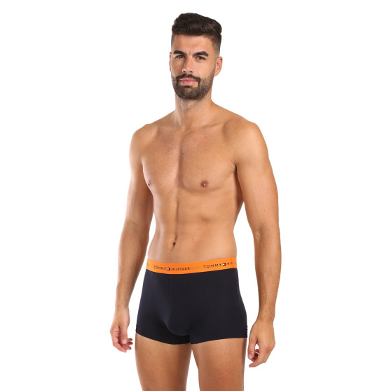 3PACK Herren Klassische Boxershorts Tommy Hilfiger dunkelblau (UM0UM02763 0T3)