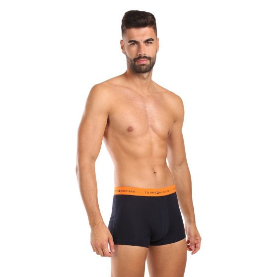 3PACK Herren Klassische Boxershorts Tommy Hilfiger dunkelblau (UM0UM02763 0T3)