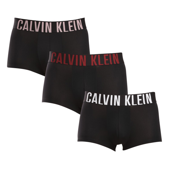 3PACK Herren Klassische Boxershorts Calvin Klein schwarz (NB3075A-7V1)