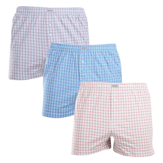 3PACK Herren Boxershorts Andrie mehrfarbig (PS 5810)