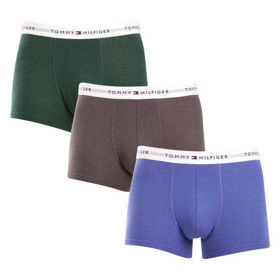 3PACK Herren Klassische Boxershorts Tommy Hilfiger mehrfarbig (1U87903841 004)