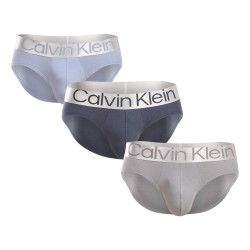 3PACK Herren Slips Calvin Klein mehrfarbig (NB3129A-PZD)