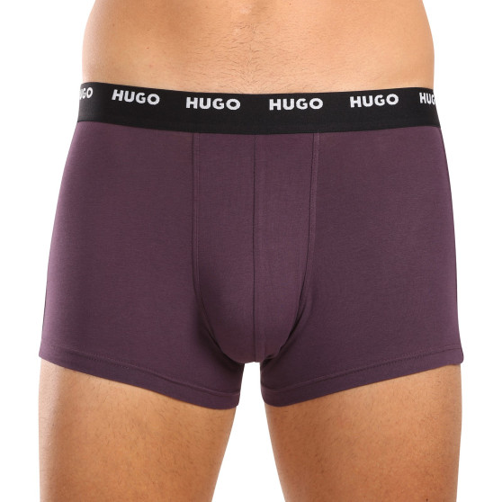 5PACK Herren Klassische Boxershorts HUGO mehrfarbig (50479944 981)