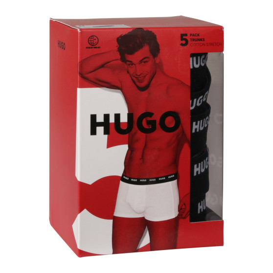 5PACK Herren Klassische Boxershorts HUGO mehrfarbig (50479944 981)