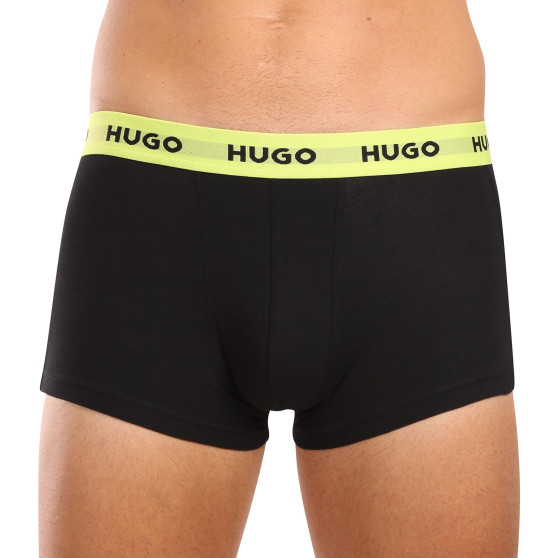 3PACK Herren Klassische Boxershorts HUGO mehrfarbig (50517878 964)