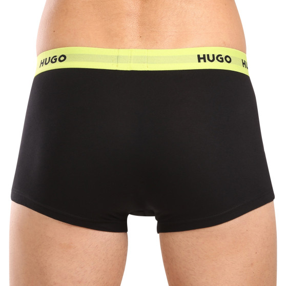 3PACK Herren Klassische Boxershorts HUGO mehrfarbig (50517878 964)