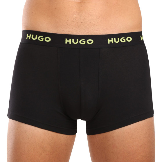 3PACK Herren Klassische Boxershorts HUGO mehrfarbig (50517878 964)